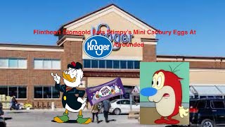 Flintheart Glomgold Eats Stimpy’s Mini Cadbury Eggs At KrogerGrounded [upl. by Ynove]