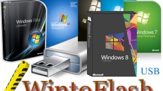 Cara Membuat Bootable Flashdisk Windows 7810 dengan Wintoflash Terbaru [upl. by Nosoj]