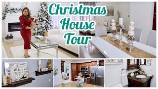 TOUR COMPLETO DE NAVIDAD  COMO DECORE TODO  SALA COMEDOR COCINA OFICINA Y BAÑO [upl. by Pitt]