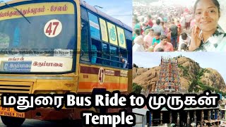 Bus Ride to Thiruparamkundram  Madurai Town Bus Ride  Travel Thamizhachi [upl. by Shayna]