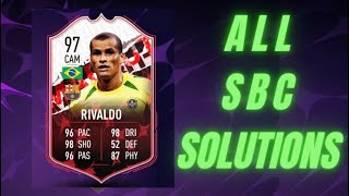 RIVALDO 97 ALL SBC SOLUTIONS  MADFUT 23 [upl. by Airym]