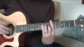 Moondance Guitar Tutorial Part2 [upl. by Ilysa509]