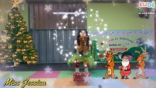 Coreografía para niños quotNuestra canción de Navidadquot  Miss Jessica [upl. by Yelsew]