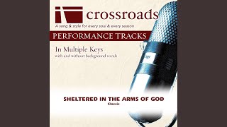 Sheltered In the Arms of God Performance Track High without Background Vocals in Ab [upl. by Judie]