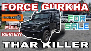 FORCE GURKHA  MAHINDRA THAR KILLER FOR SALE AND DETAILED REVIEW forcegurkha forcegurkha4x4x4 [upl. by Lamag757]