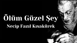 Necip Fazıl Kısakürek  Ölüm Güzel Şey Şiir [upl. by Erimahs]