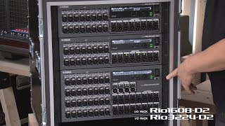 Yamaha RIVAGE PMCLQL How the New RioD2 Racks can improve your system [upl. by Eldreda]