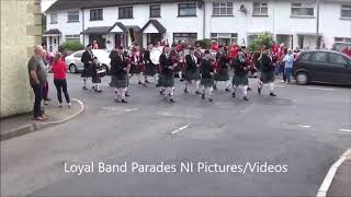 Cranny Pipe Band  Gortagilly Coronation FB Parade 2019 [upl. by Asirralc]