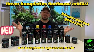 Aquarium richtig Düngen DAS BESTE DÜNGESYSTEM Unser komplettes Sortiment Einfach genial [upl. by Varick]