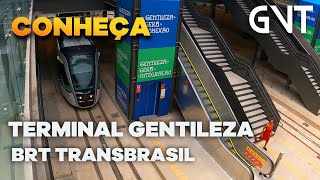 CONHEÇA o Novo TERMINAL GENTILEZA  Um passeio de VLT e BRT Transbrasil para conhecer o Intermodal [upl. by Niltiak]