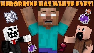 Why Herobrine Has White Eyes  Minecraft [upl. by Neelyahs]