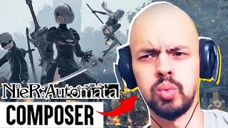 Why A Beautiful Song is Lingua Phantasia  Composer Reacts to Nier Automata OST [upl. by Zilada392]