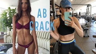 Get an Ab Crack like Emily Ratajkowski  10 Minute Abs Workout  TONE UP [upl. by Edrahc330]