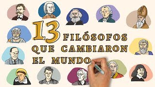 13 filósofos que cambiaron el mundo [upl. by Rosanna]