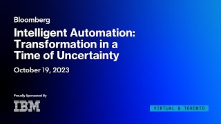 Intelligent Automation Transformation in a Time of Uncertainty [upl. by Laspisa]