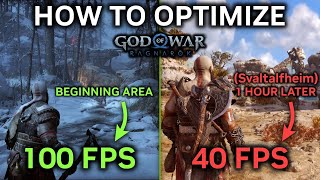 Optimizing GOW Ragnarok Graphics Settings  GTX 1660 SUPER  RTX 3060  RTX 4060  RTX 4070 SUPER [upl. by Canotas155]