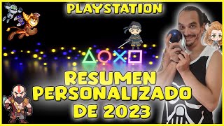 Resumen Personalizado Playstation 2023  WRAP UP [upl. by Haikan]