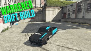 Warrener HKR Drift Build in GTA Best beginner drift car [upl. by Ingaberg546]