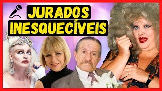 30 JURADOS INESQUECÍVEIS DO PROGRAMA DE CALOUROS DO SILVIO SANTOS [upl. by Bunns]