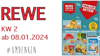 Rewe Hannover Prospekt Angebote Aktionen  Rabatte  Discounter KW 2 ab 08012024  Supermarkt [upl. by Allicsirp190]