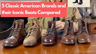 American Boot Classics Compared Indy 1000 Mile Iron Ranger Chippewa Service Boot Higgins Mill [upl. by Omoj]