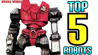 The Top 5 OLDHAMMER Imperial Robots  Warhammer 40k Rogue Trader [upl. by Leen305]