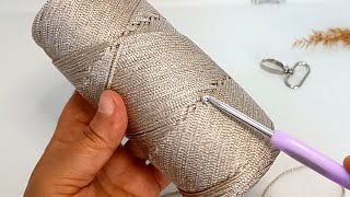 So surprising Ive never seen this crochet stitch technique before [upl. by Lapo]