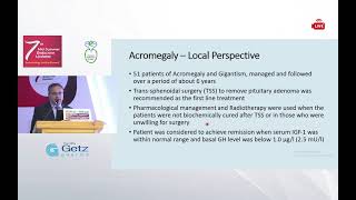 Local Perspective Managing Acromegaly in Pakistan 3rd July 7th Mid Summer Endocrine Updates 2021 [upl. by Assirehc]