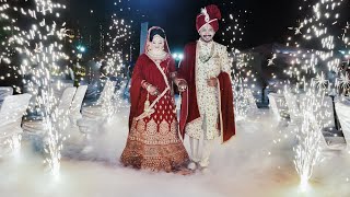 Hamari Dream Entry😍  Bride Groom Entry  Indian Wedding [upl. by Gish]