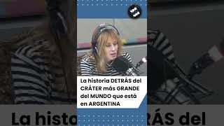 ☄😮 La historia DETRÁS del CRÁTER más GRANDE del MUNDO que está en ARGENTINA ☄😮 shorts [upl. by Jacquie]