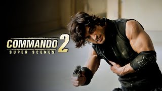 Commando 2 Super Scene  Gear up to watch Vidyuts Thrilling Action Skills  Vidyut Jammwal [upl. by Aicercul526]