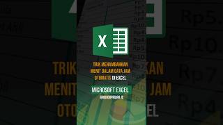 Trik menambahkan menit dari data jam otomatis di excel exceltips exceltricks excelformula excel [upl. by Torr497]