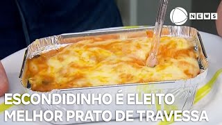 Escondidinho é eleito melhor prato de travessa do mundo [upl. by Dionysus]