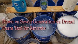 Dawn  Seven Generations  Drexel Foam Test for Aircrete Aircrete AircreteHarry FoamingAgents [upl. by Sibelle]