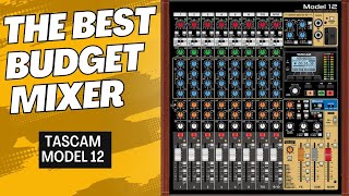 Tascam Model 12  Best Budget Studio MixerInterfaceRecorder [upl. by Bricker938]