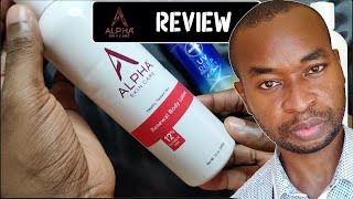 Alpha Skin Care Renewal Body Lotion with 12 Glycolic Acid Review  UdegbunamChuks [upl. by Euqinim716]