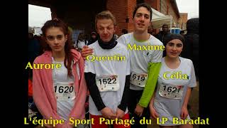 Championnat de France UNSS de Cross Blagnac 20 Janvier 2018 [upl. by Anohsal]