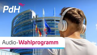 Unser AudioWahlprogramm  PdH NeuerPolitikstil [upl. by Rifkin]