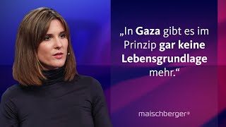 Aviva Siegel und Sophie von der Tann über den 7 Oktober 2023 und die Lage in Nahost  maischberger [upl. by Yrrag]