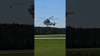 Airbus H225 Helicopter Landing helicopter airbus planespotting airport [upl. by Hukill]