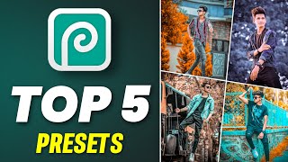 Photopea Presets 🔥 Top 5 Presets [upl. by Saltsman]