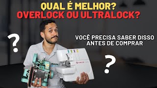 Overlock chinesinha ou Ultralock Qual máquina de costura é melhor overlock ou ultralock [upl. by Moria]