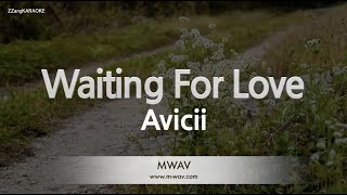 AviciiWaiting For Love Karaoke Version [upl. by Melonie]