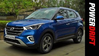 2018 Hyundai Creta Facelift Review  The hum fit toh India fit car  PowerDrift [upl. by Assilak]