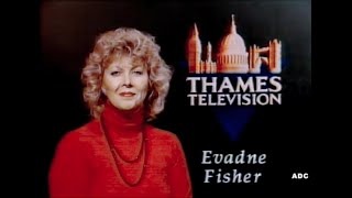 Thames trailer adverts Evadne Fisher invision x 2 amp ITN News 22nd October 1990 [upl. by Nellir]