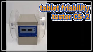 tablet friability tester CS2  LABOAO [upl. by Lemal]