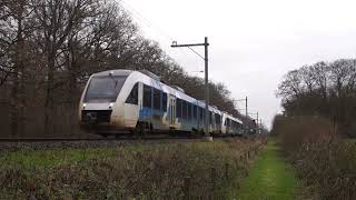 Overbrenging Keolis LINTs in Heino en Raalte  10 december 2023 [upl. by Rosalba]