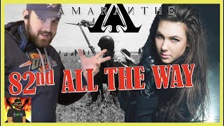 DEATH FROM ABOVE  Amaranthe  82nd All The Way Official Music Video  REACTION [upl. by Namzaj]