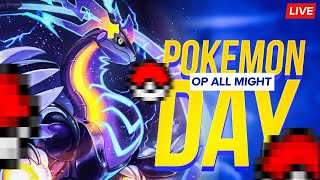 DRAFT TIME BATTLEPASS GIVEAWAY All Might Pokemon Unite Stream shortsfeed [upl. by Anal344]