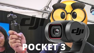 DJI Pocket 3  Biggest Upgrade Ever [upl. by Gadmann]